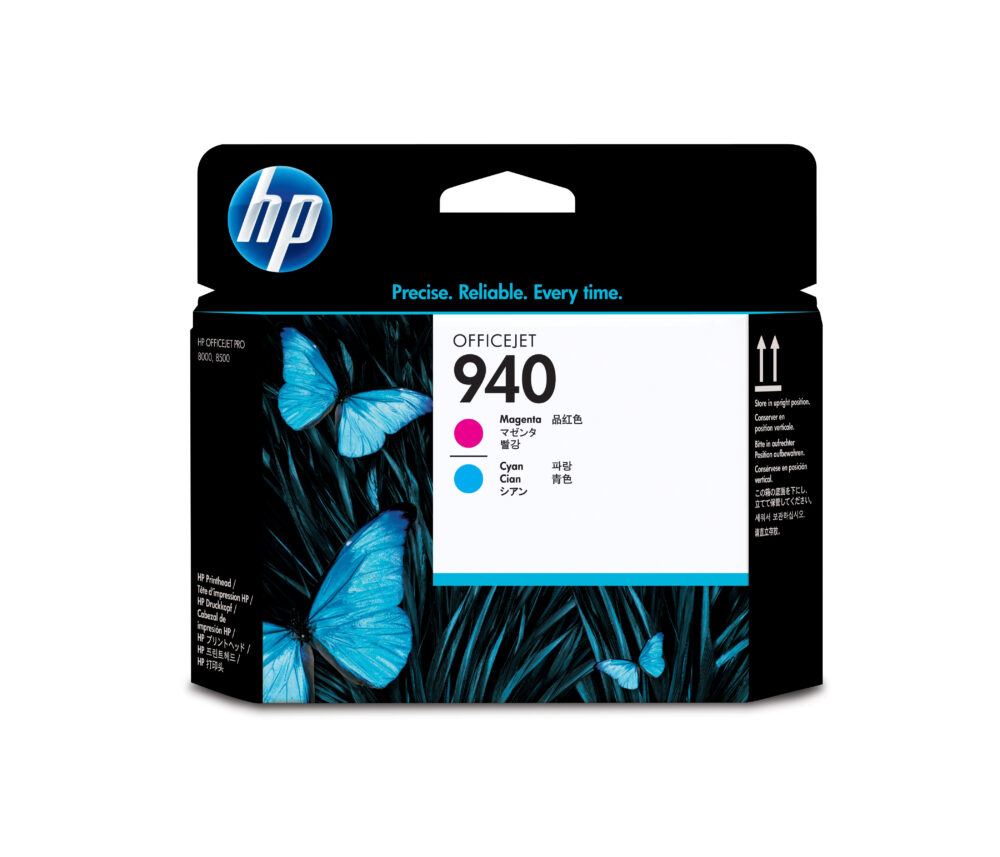 Originálna tlačová hlava HP C4901A / HP 940 azúrový / purpurový