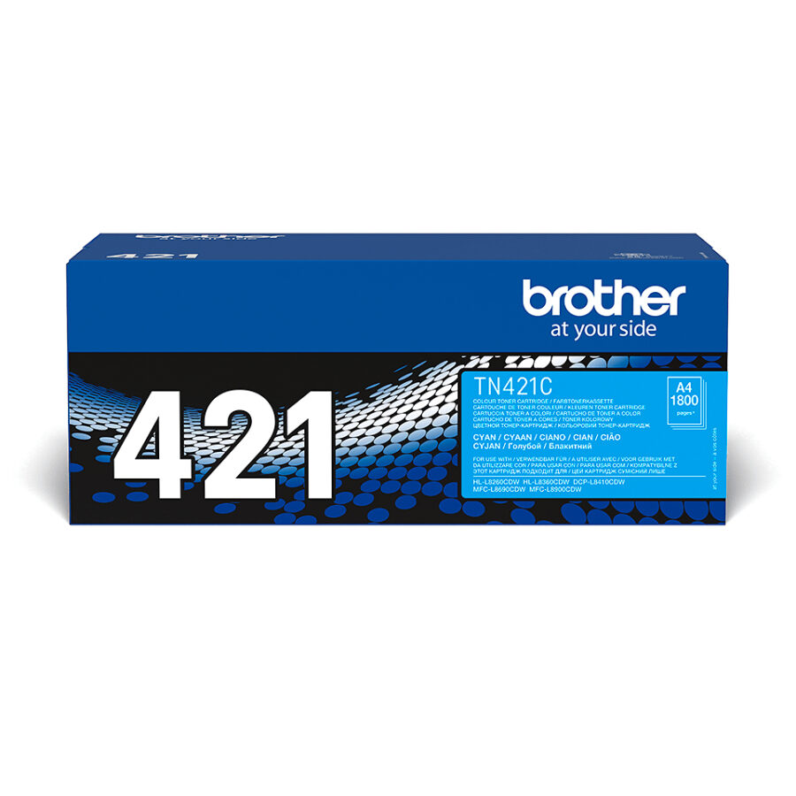 Originálny toner BROTHER TN-421C, azúrový, 1800str.