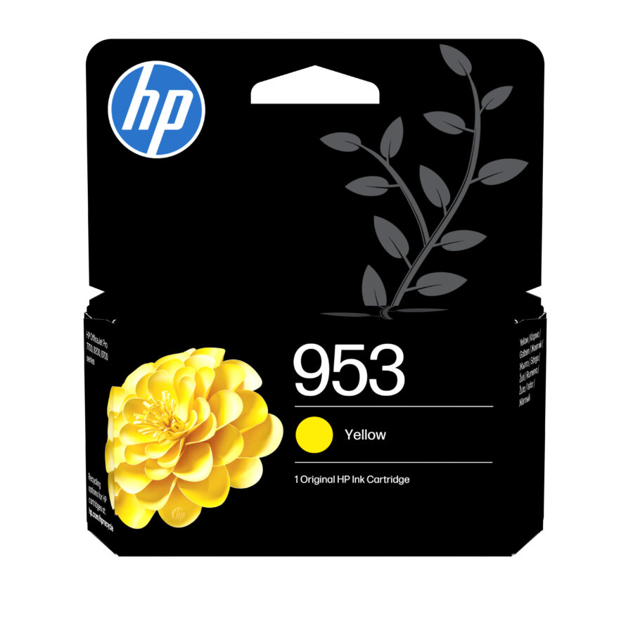 Originálna náplň HP No.953 žltý, F6U14AE, 700str., 10ml