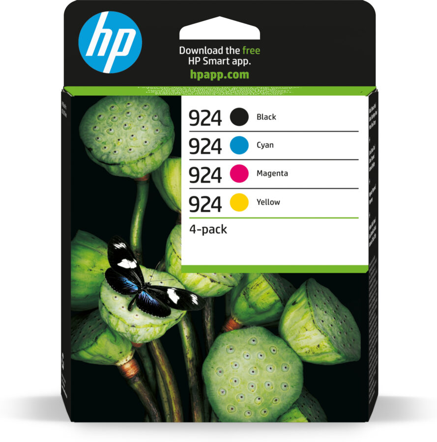 Originálna sada HP 6C3Z1NE, HP 924, CMYK, 500str. / 3x400str.