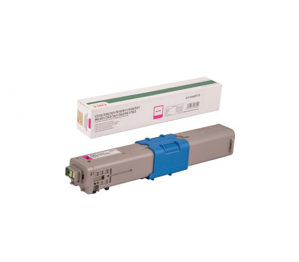 Originálny toner OKI C310 purpurový, 44469705, 2000str.