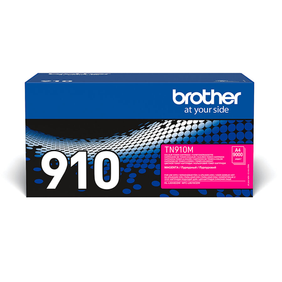 Originálny toner BROTHER TN-910M, purpurový, 9000str.