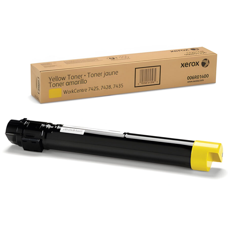 Originálny toner XEROX 006R01400 7425 / 7428 / 7435, žltý, 15000str.