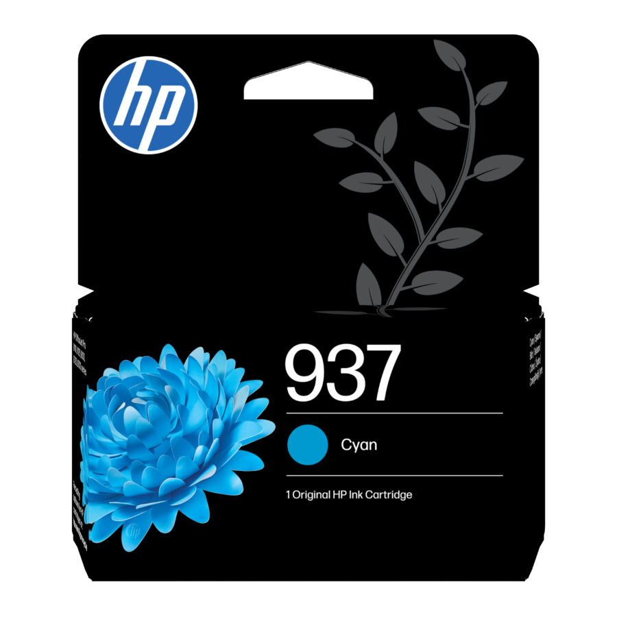 Originálna náplň HP 4S6W2NE, HP 937, azúrový, 800str.