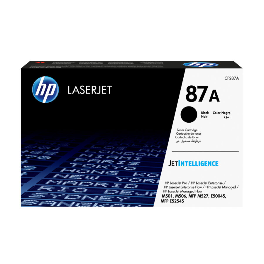 Originálny toner HP CF287A, čierny, 9000str., HP 87A