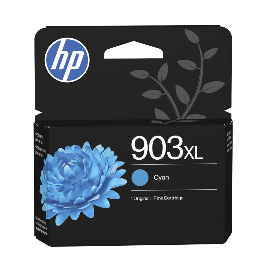 Originálna náplň HP No.903XL azúrový, T6M03AE, 825str., 9.5ml, high capacity