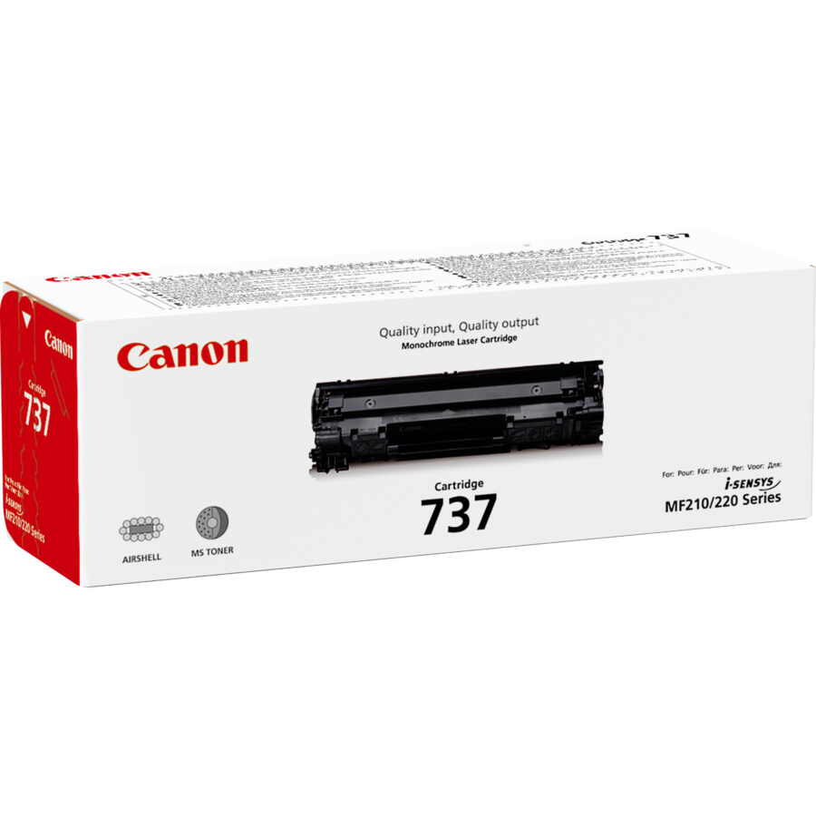 Originálny toner CANON CRG-737 / CRG737, 2400 str., 9435B002
