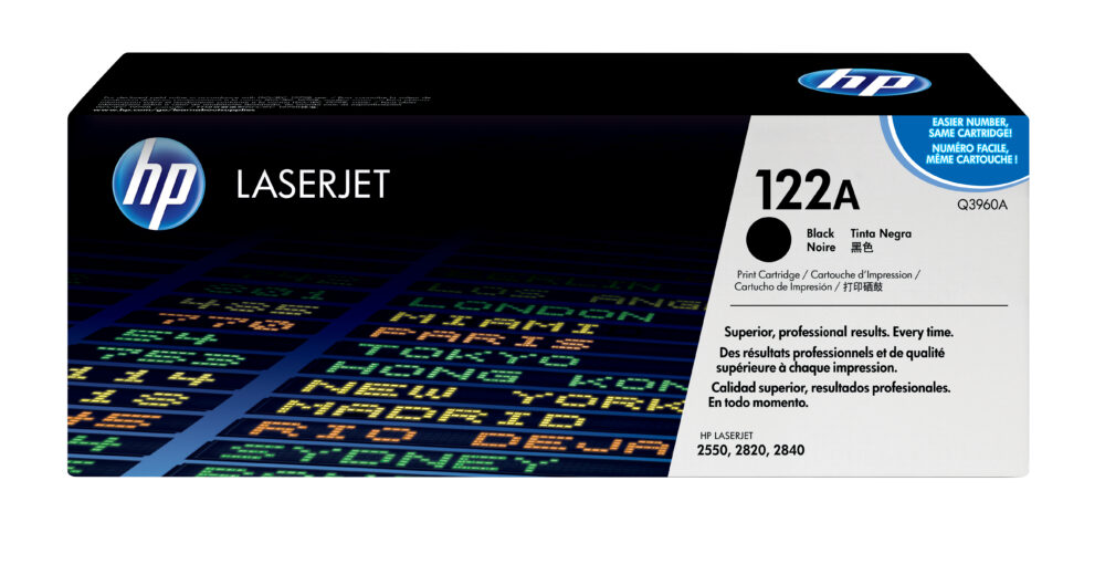 Originálny toner HP Q3960A / HP122A čierny