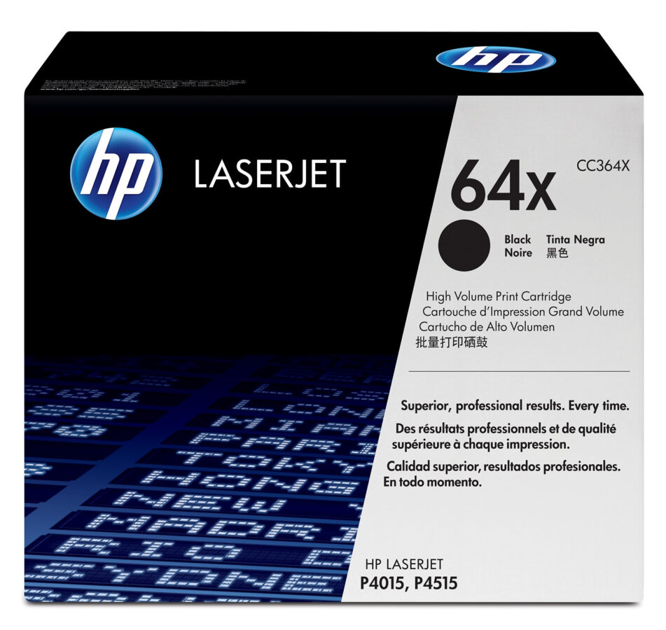Originálny toner HP LaserJet CC364X, čierny, 24.000str.