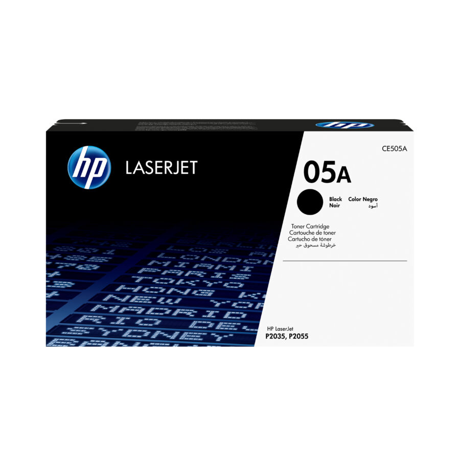 Originálny toner HP CE505A čierny, 2300str., HP 05A