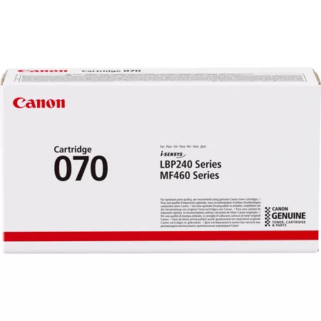 Originálny toner CANON 070, čierny, 3000str., 5639C002, Canon LBP246dw, LBP243dw, MF465dw,