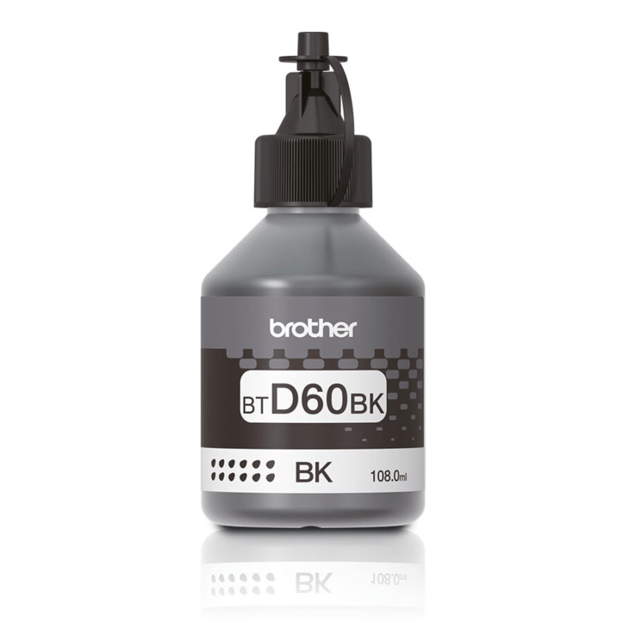 Originálna náplň BROTHER BT-D60BK, čierny, 6500str., 108ml