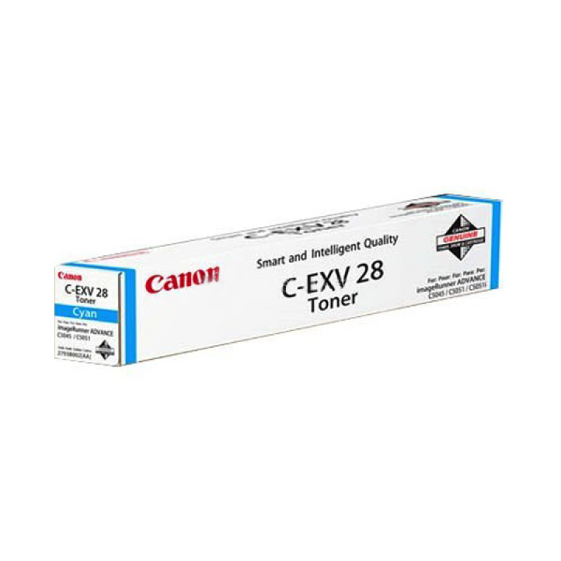 Originálny toner CANON C-EXV28, azúrový, 38000str., 2793B002