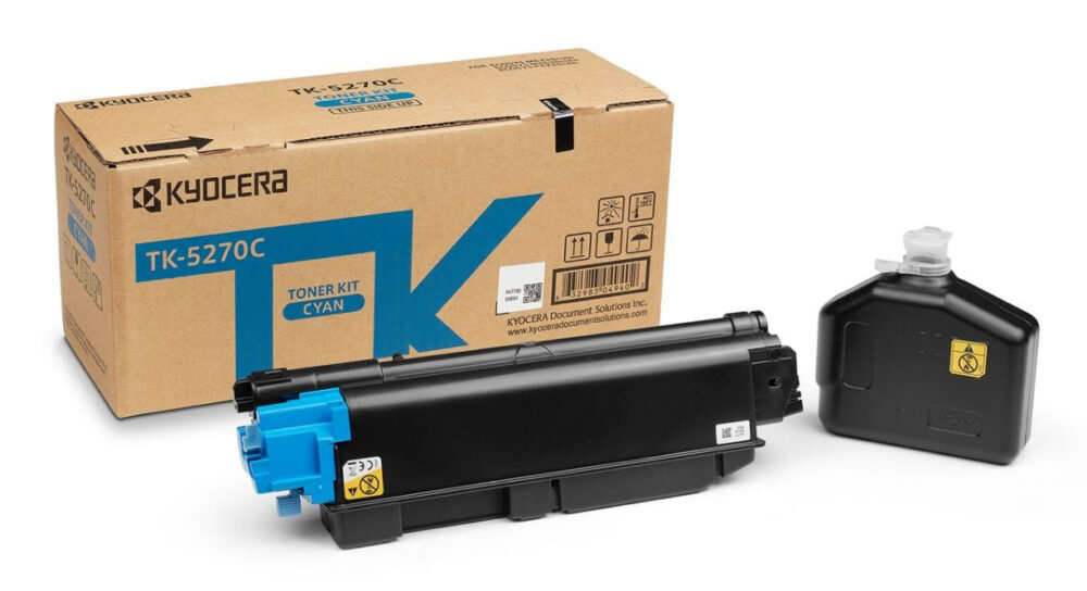 Originálny toner KYOCERA TK-5270C, azúrový, 6000str., 1T02TVCNL0