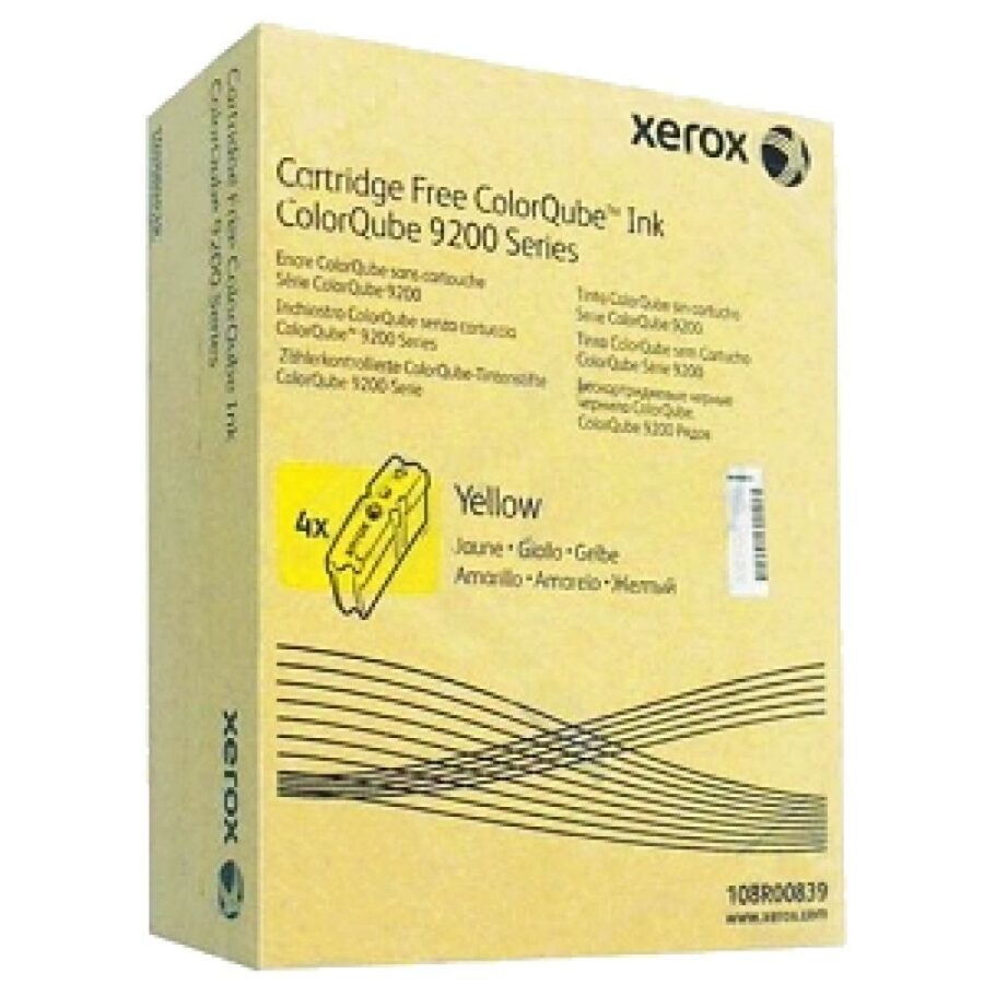 Originálny toner XEROX COLORQUBE 9201 žltý, PN 108R00839, 40 000 str.