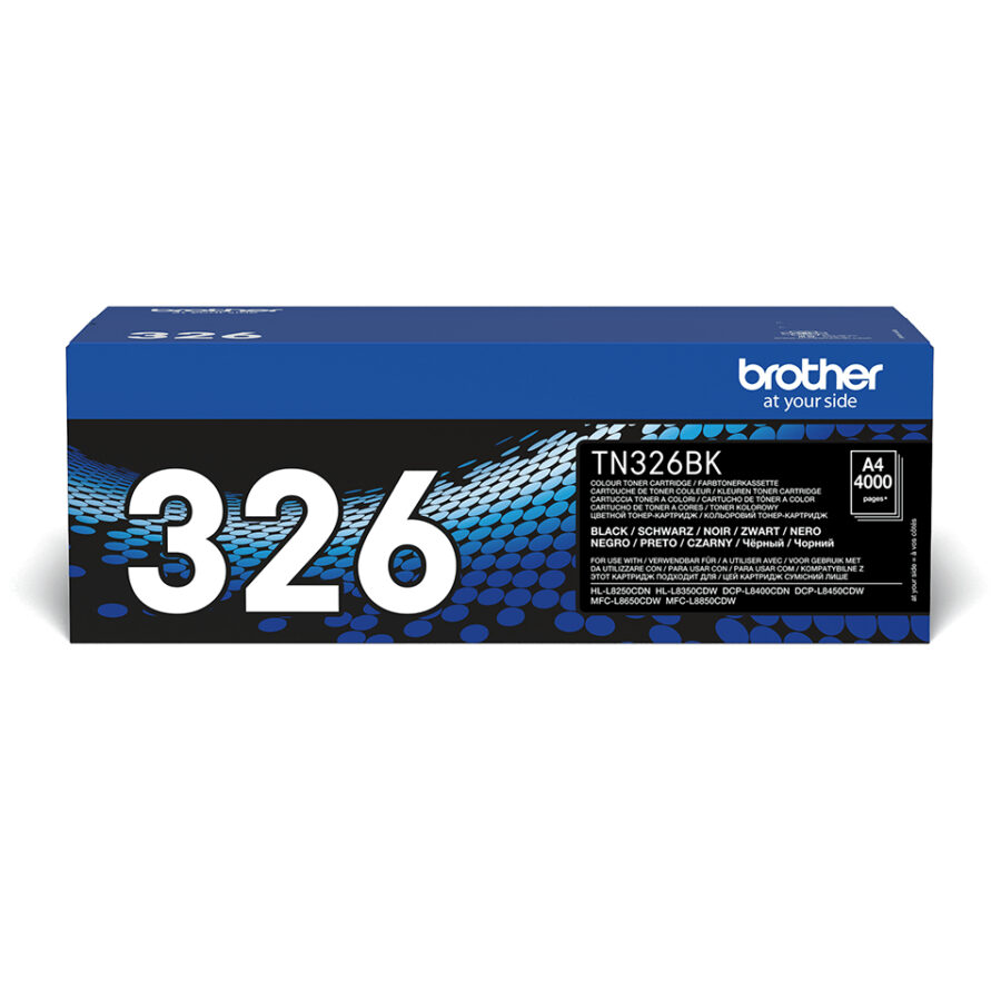 Originálny toner BROTHER TN-326BK, čierny, 4000str