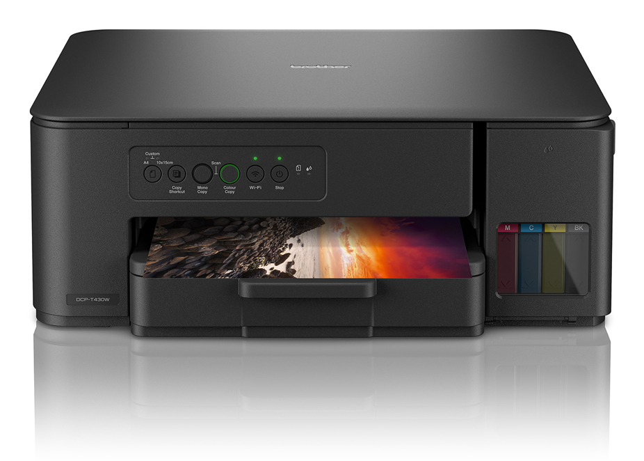 Multifunkčné atramentové zariadenie TANK Brother DCP-T430W - P / C / S, WiFi, USB 2.0