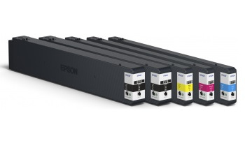 Originálna náplň EPSON C13T02S400, žltý, 50000str., Epson WF-C20750
