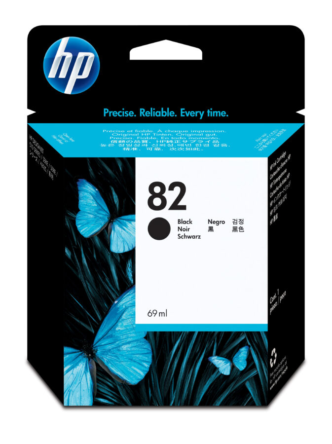 Originálna náplň HP No.82 čierny, CH565A