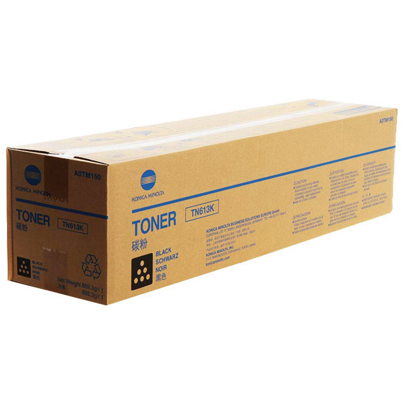 Originálny toner Konica Minolta TN613K A0TM150 45.000 str. čierny