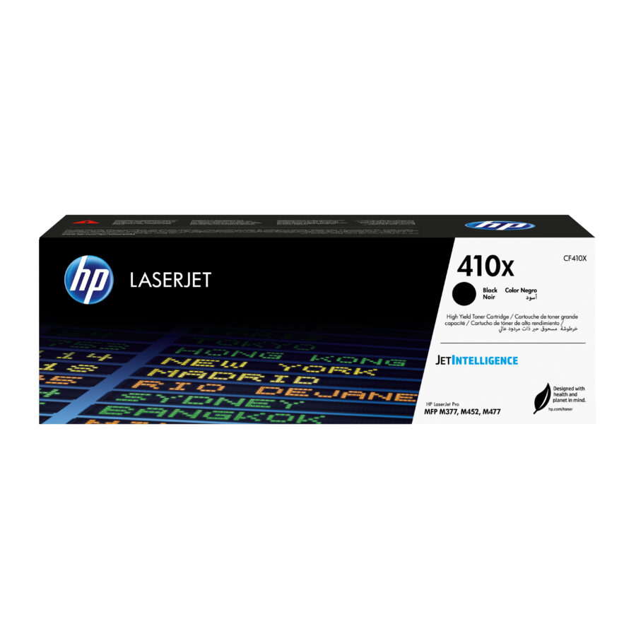 Originálny toner HP CF410X, čierny, 6500str., HP 410X čierny, 6500str.