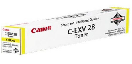 Originálny toner CANON C-EXV28, žltý, 38000str., 2801B002
