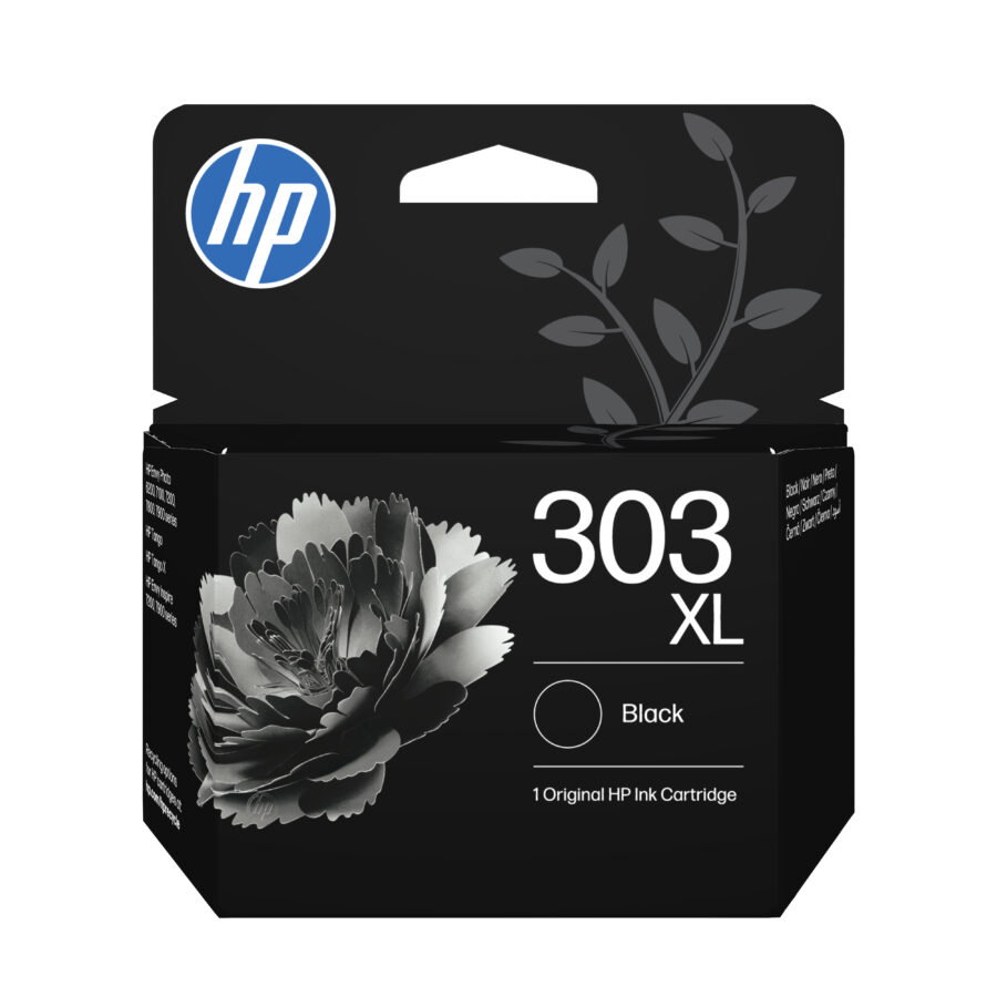 Originálna náplň HP T6N04AE HP 303XL, čierny, 600str., high capacity