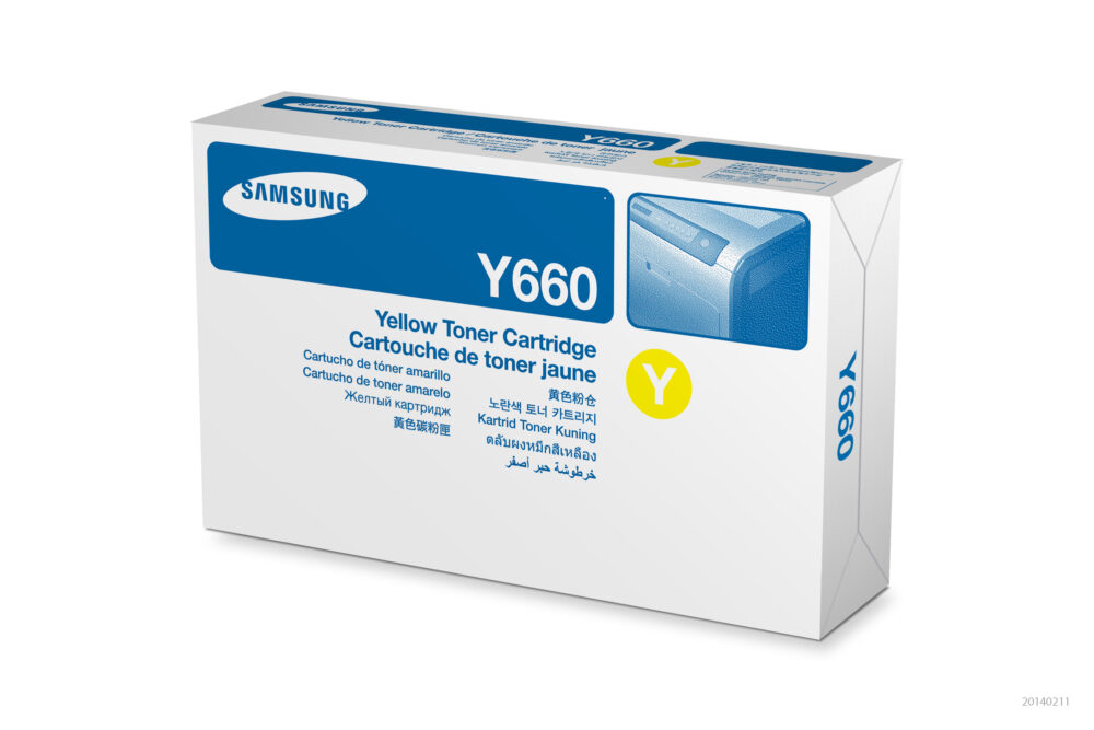 Originálny toner HP / Samsung ST959A, CLP-Y660B žltý, 5000 str.