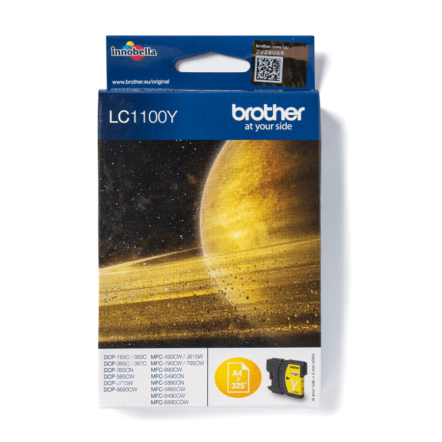 Originálna náplň BROTHER LC-1100Y, žltý