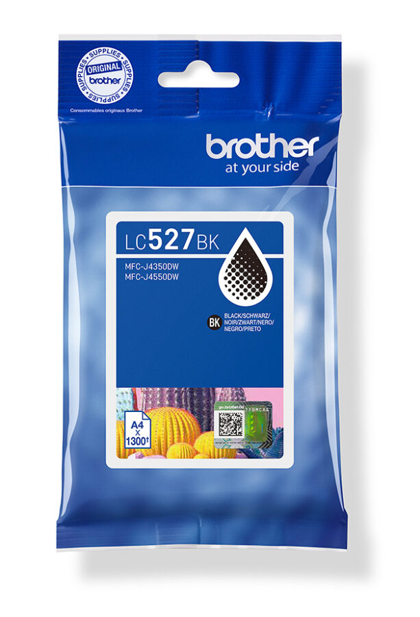 Originálna náplň BROTHER LC-527BK, čierny, 1300str.