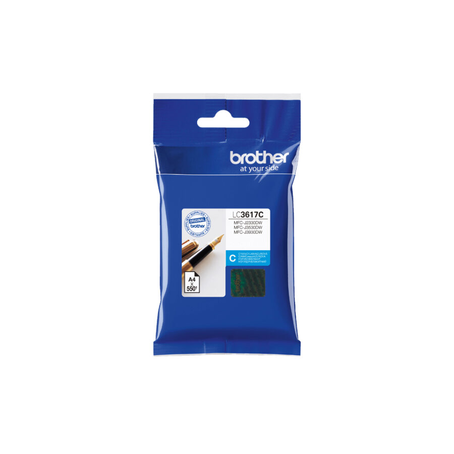 Originálna náplň Brother LC-3617M, purpurový, 550str., 12, 5ml