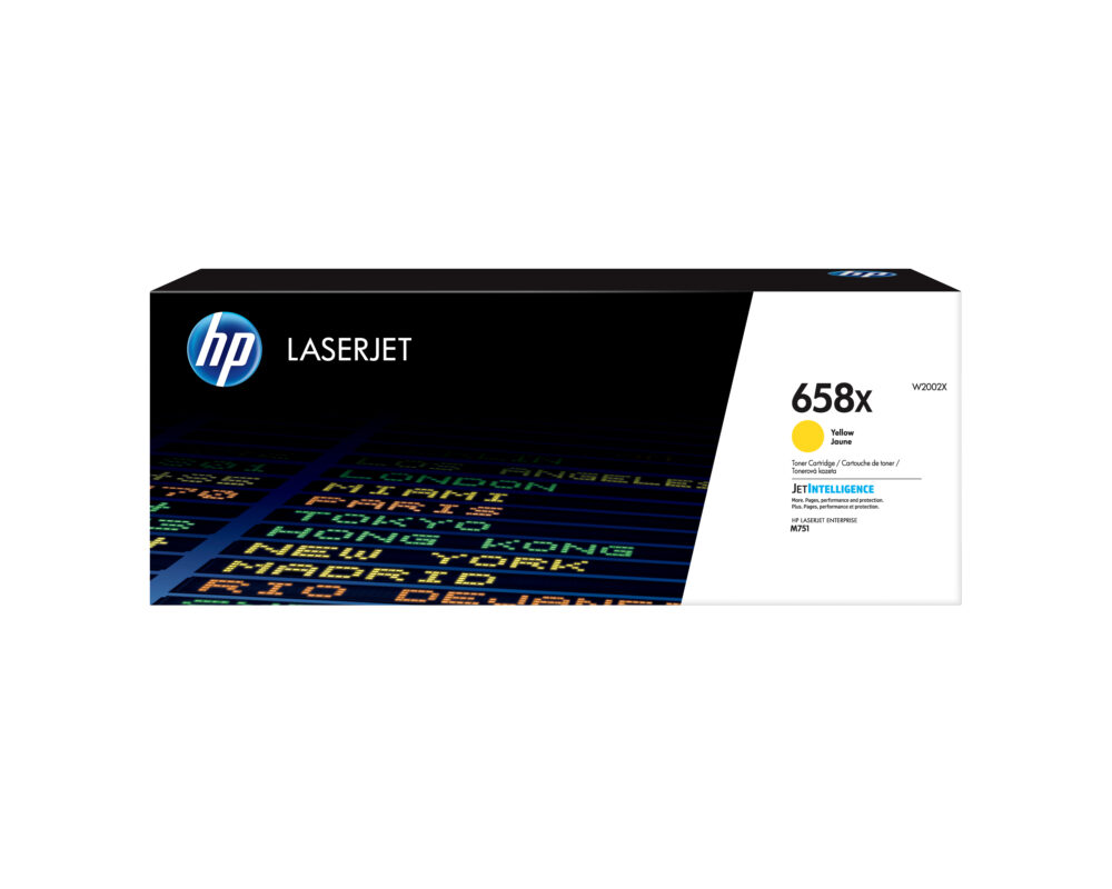 Originálny toner HP W2002X, žltý, 28000str., HP 658X, high capacity