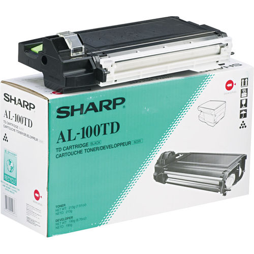 Originálny toner SHARP AL-100TD, čierny, 6000str., Sharp AL-1000, 1200, 1220