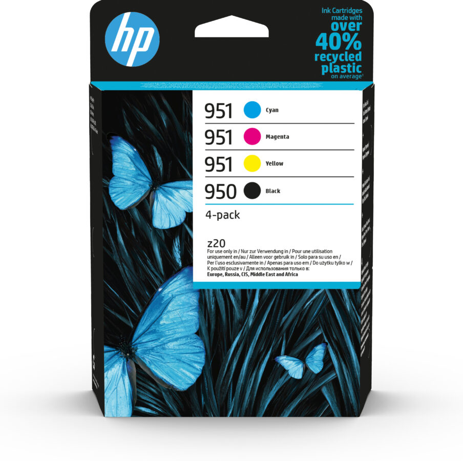 Originálna náplň HP 6ZC65AE, CMYK, HP 950 / 951, HP 4-pack Officejet Pro 276dw 8100