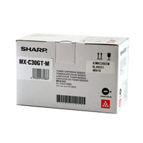 Originálny toner SHARP MX-C30GTM, purpurový, 6000str. Sharp MX-C250FE, C300WE