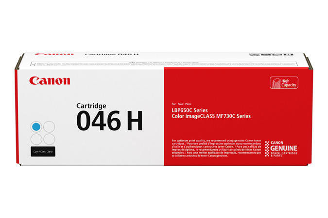 Originálny toner CANON CRG-046H azúrový 1253C002, 5000 str.