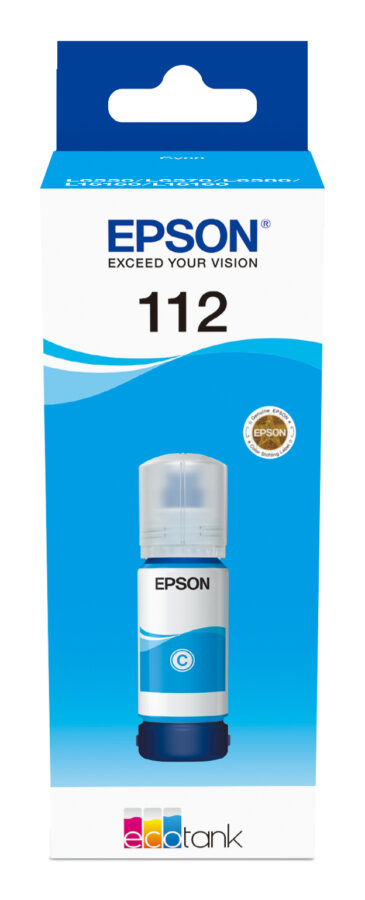 Originálnyńa náplň EPSON C13T06C24A, 112, azúrový, Epson L15150, L15160