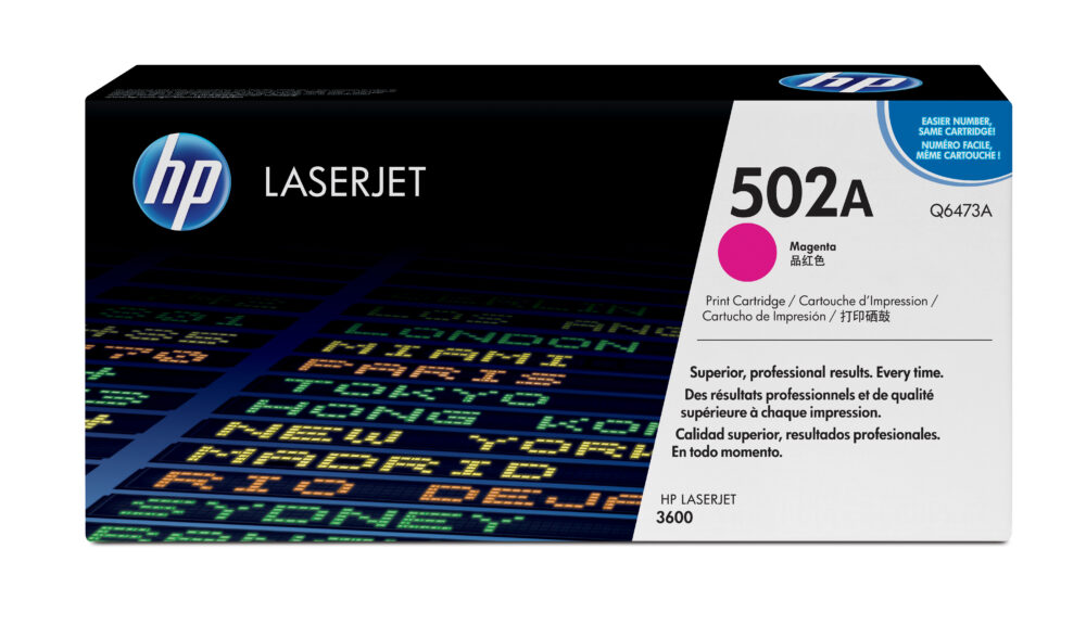 Originálny toner HP Q6473A, purpurový, 4000str.