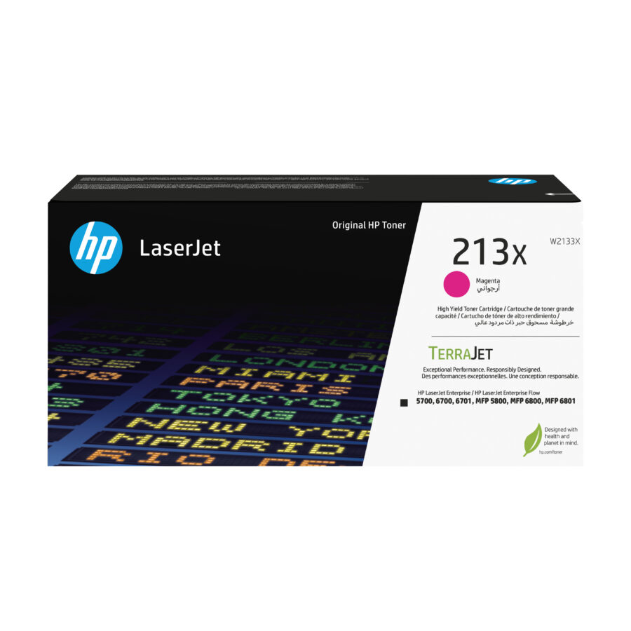 Originálny toner HP W2133X, HP 213X, purpurový, 6000str., high capacity