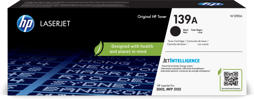 Originálny toner HP W1390A, čierny, 1500str., HP 139A, HP LaserJet Pro 3002, MFP 3102