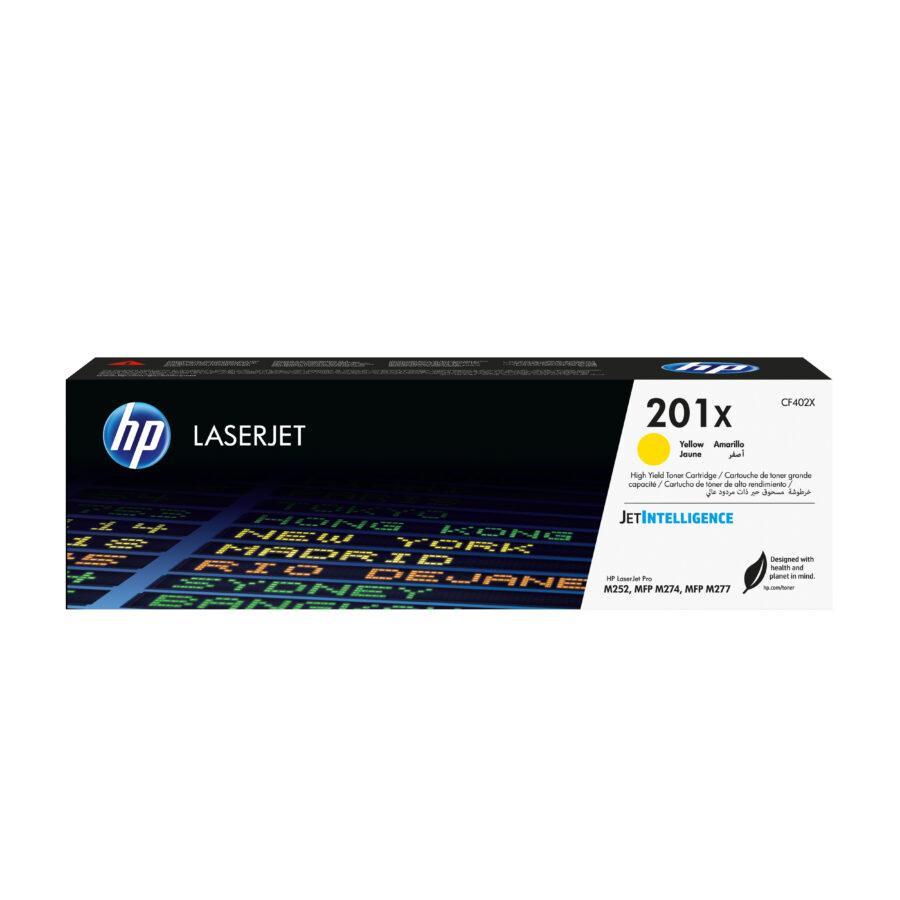 Originálny toner HP CF402X žltý 2300 str. 201X