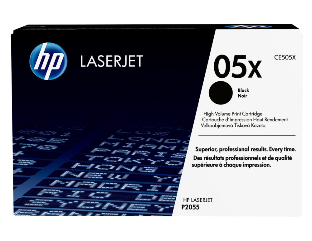 Originálny toner HP CE505X čierny, 6500str., HP 05X, high capacity
