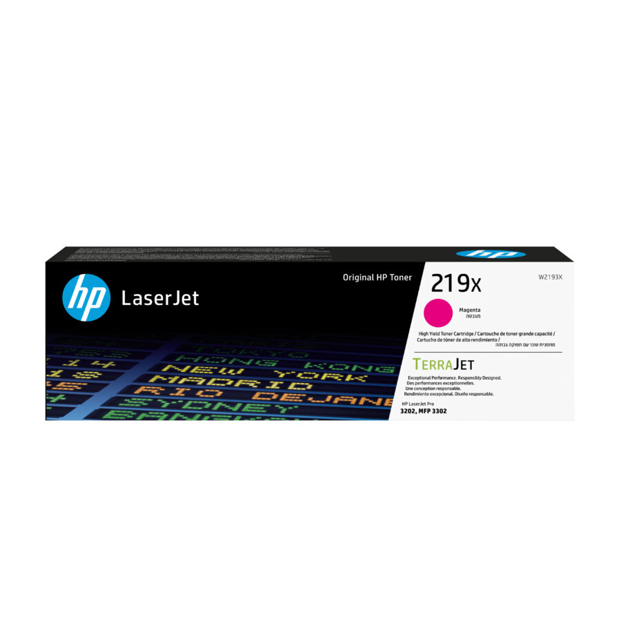 Originálny toner HP W2193X, HP 219X, purpurový, 2500str., high capacity