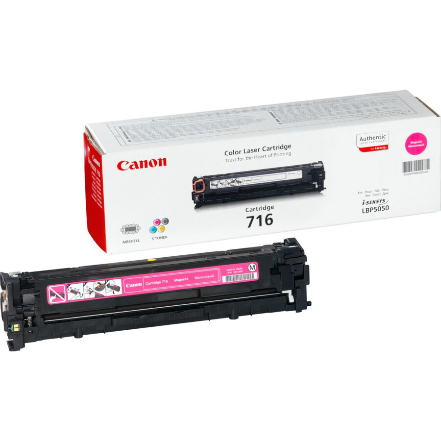 Originálny toner CANON CRG716, purpurový, 1500str., 1978B002