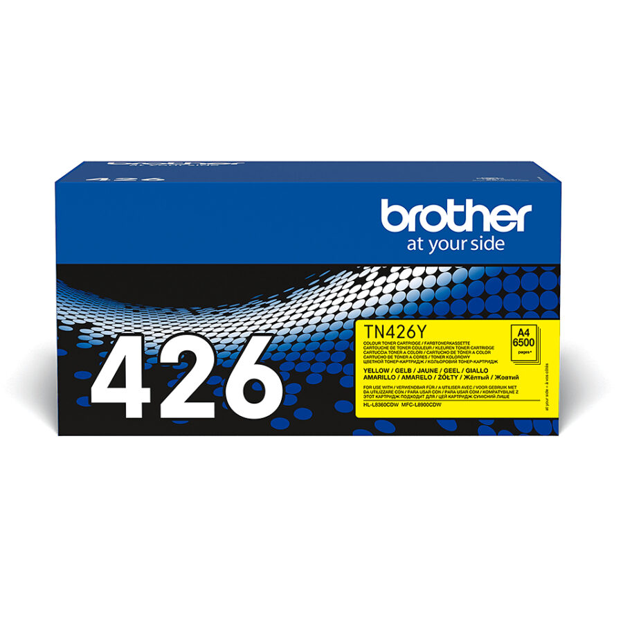 Originálny toner BROTHER TN-426Y, žltý, 6500str.