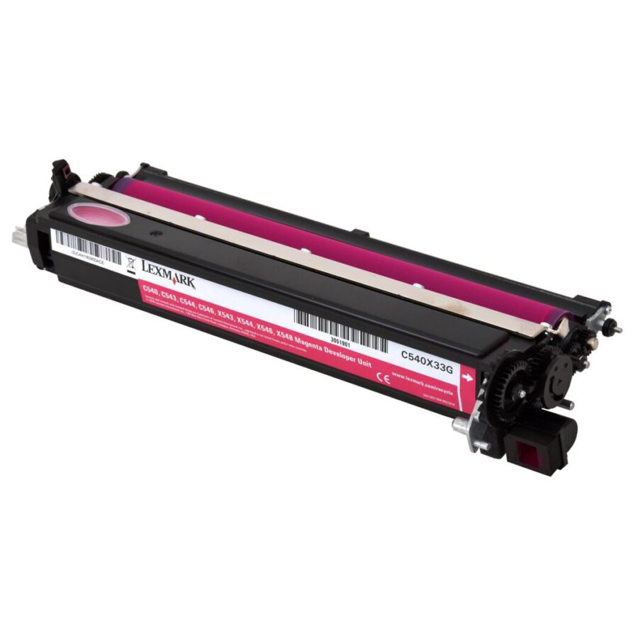 Originál LEXMARK C540X33G, purpurový, 30000str., Lexmark X544x