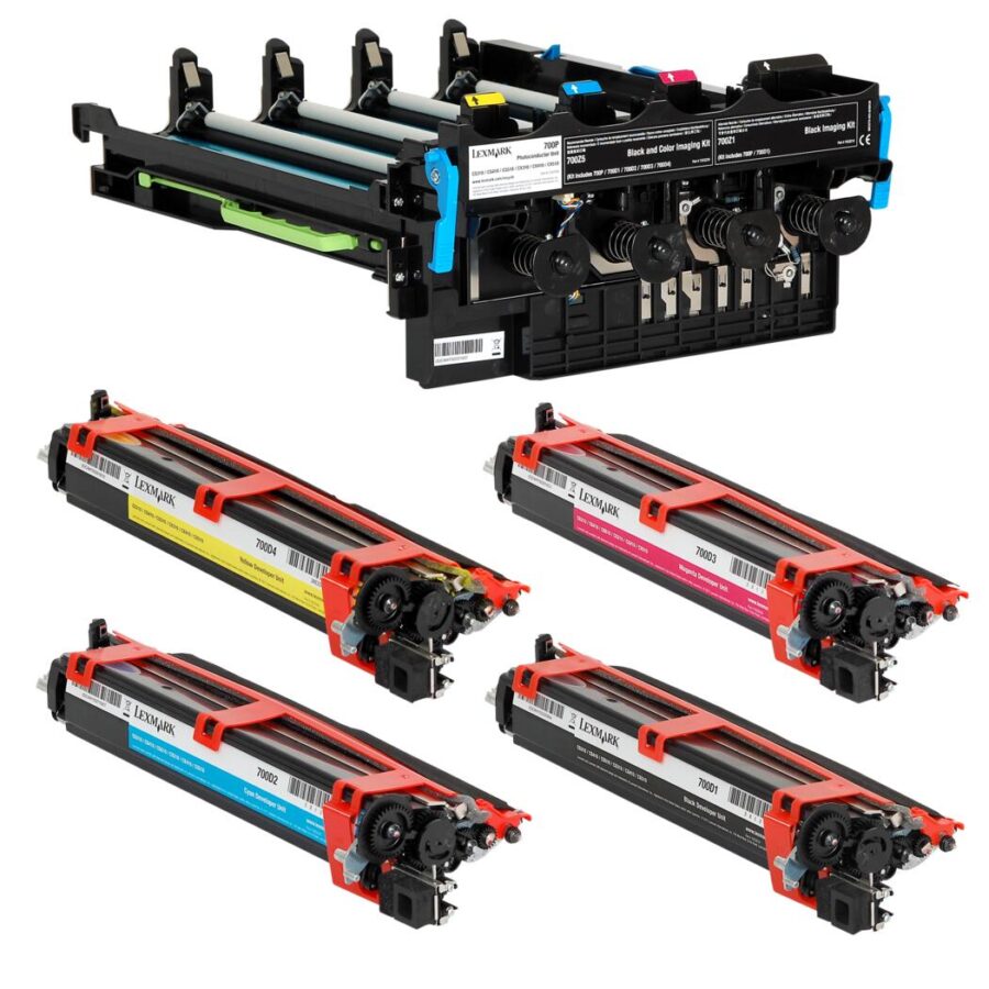 Originálny LEXMARK zobrazovacia jednotka 70C0Z50, CMYK, 40000str.