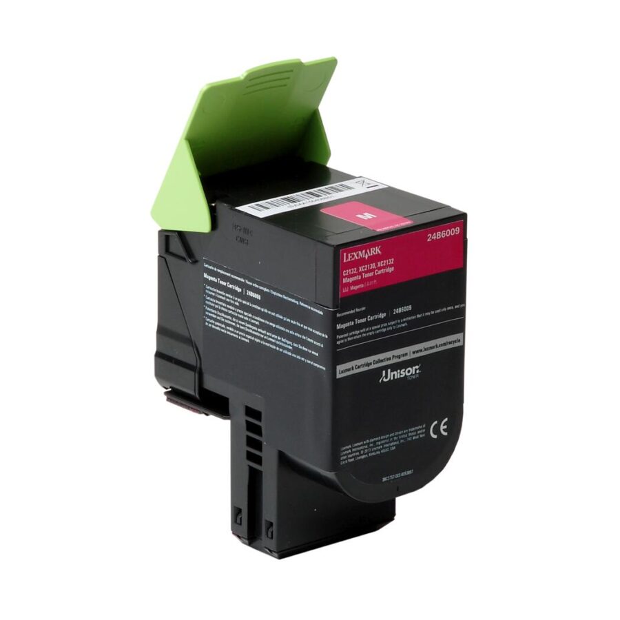 Originálny toner LEXMARK 24B6009 purpurový 3000str., 24B6009, high capacity, Lexmark C 2132,