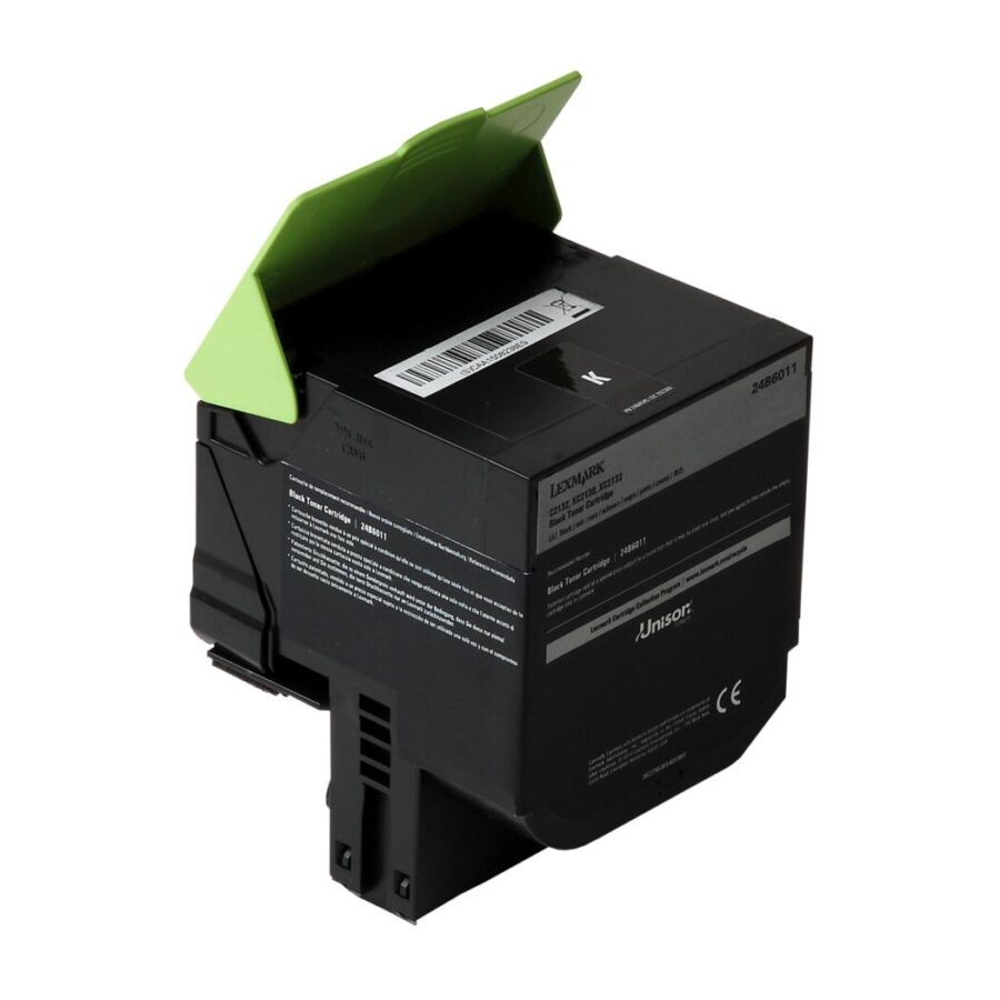 Originálny toner LEXMARK 24B6011, čierny 6000str., 24B6011, high capacity, Lexmark C 2132