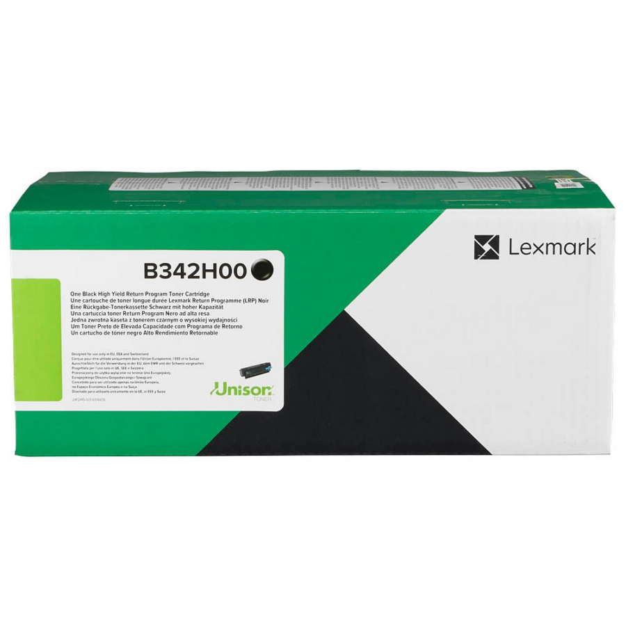 Originálny toner LEXMARK B342H00, čierny, 3000str., high capacity